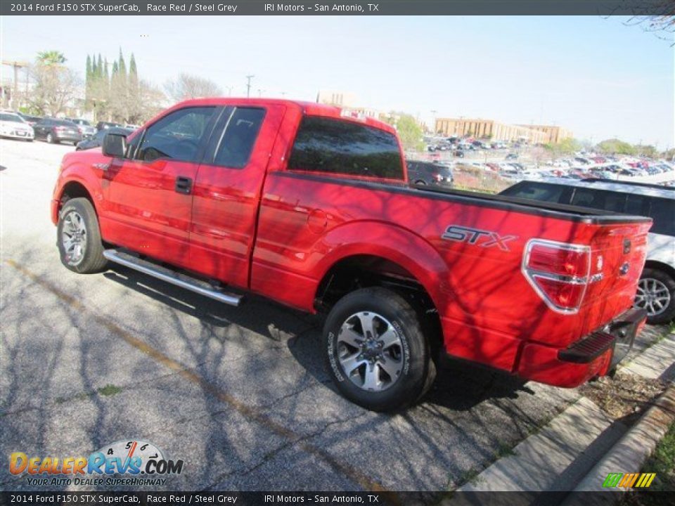 2014 Ford F150 STX SuperCab Race Red / Steel Grey Photo #3