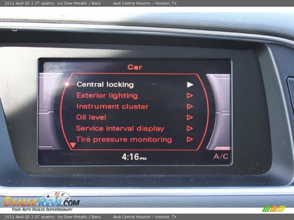 2011 Audi Q5 2.0T quattro Ice Silver Metallic / Black Photo #22