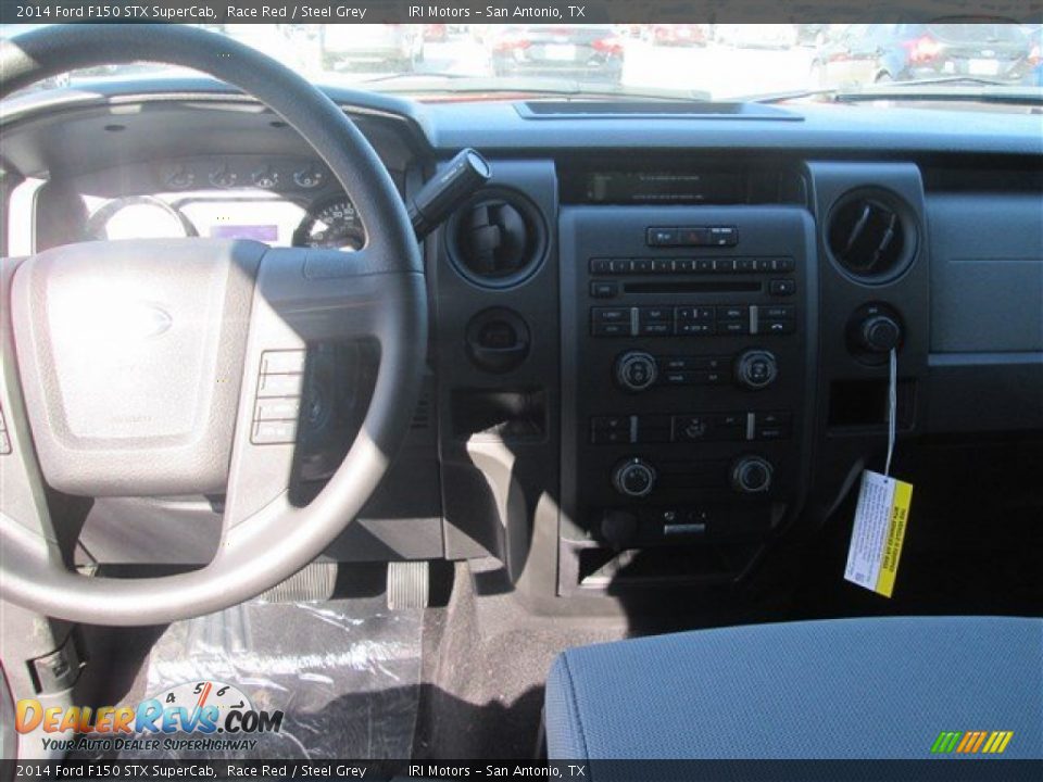 2014 Ford F150 STX SuperCab Race Red / Steel Grey Photo #9
