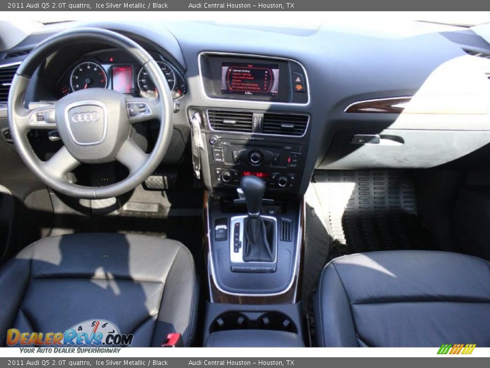 2011 Audi Q5 2.0T quattro Ice Silver Metallic / Black Photo #33