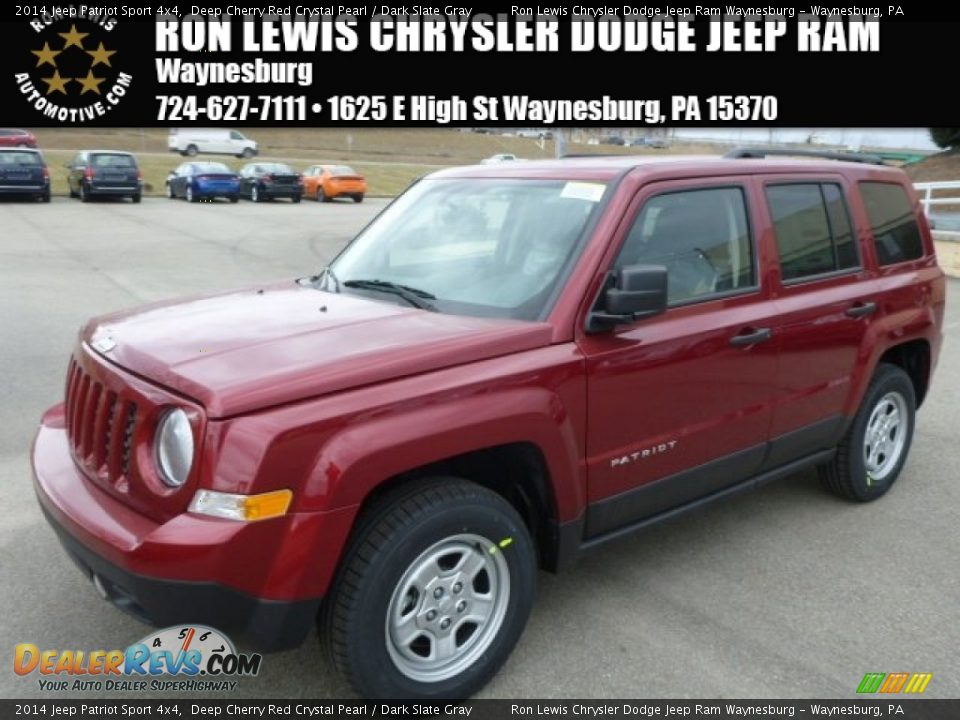 2014 Jeep Patriot Sport 4x4 Deep Cherry Red Crystal Pearl / Dark Slate Gray Photo #1