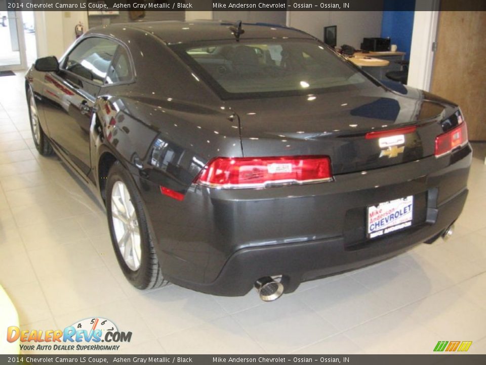 2014 Chevrolet Camaro LS Coupe Ashen Gray Metallic / Black Photo #3