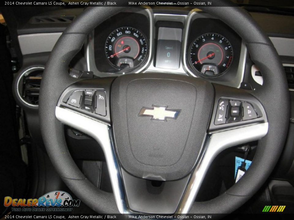 2014 Chevrolet Camaro LS Coupe Ashen Gray Metallic / Black Photo #4