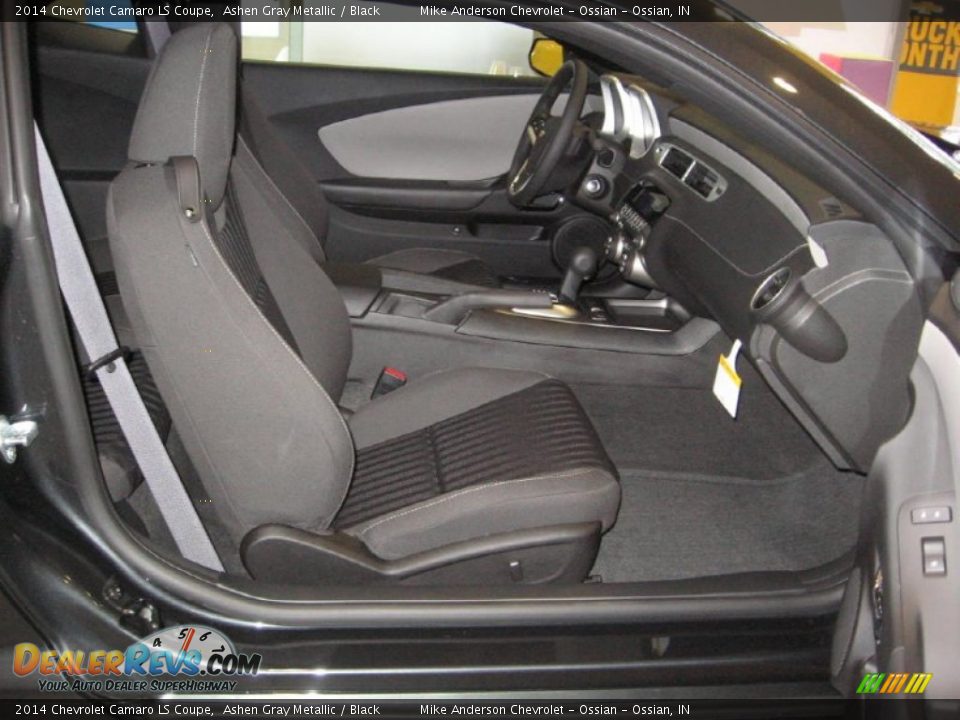 2014 Chevrolet Camaro LS Coupe Ashen Gray Metallic / Black Photo #8