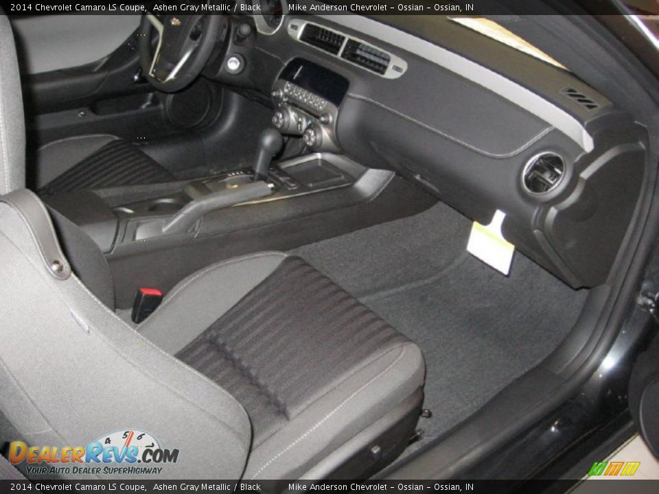 2014 Chevrolet Camaro LS Coupe Ashen Gray Metallic / Black Photo #9