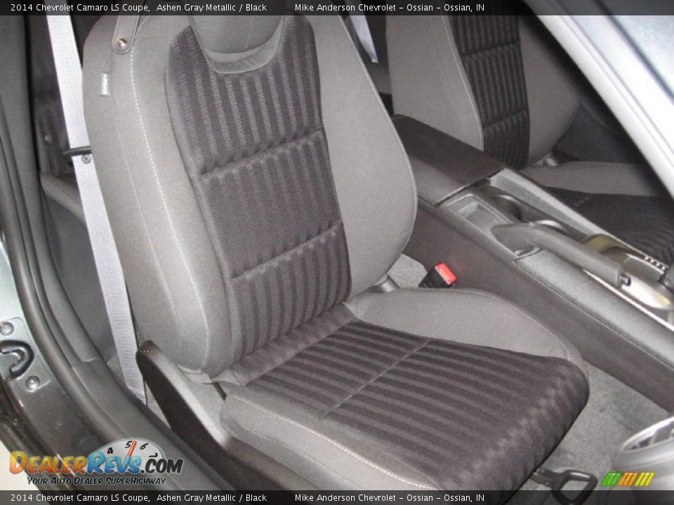 2014 Chevrolet Camaro LS Coupe Ashen Gray Metallic / Black Photo #10
