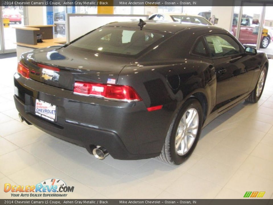 2014 Chevrolet Camaro LS Coupe Ashen Gray Metallic / Black Photo #13