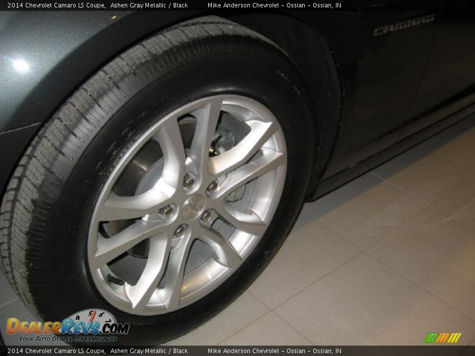 2014 Chevrolet Camaro LS Coupe Ashen Gray Metallic / Black Photo #14