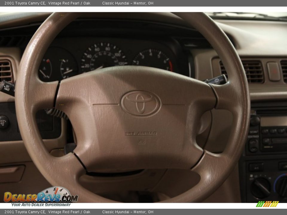 2001 Toyota Camry CE Steering Wheel Photo #7