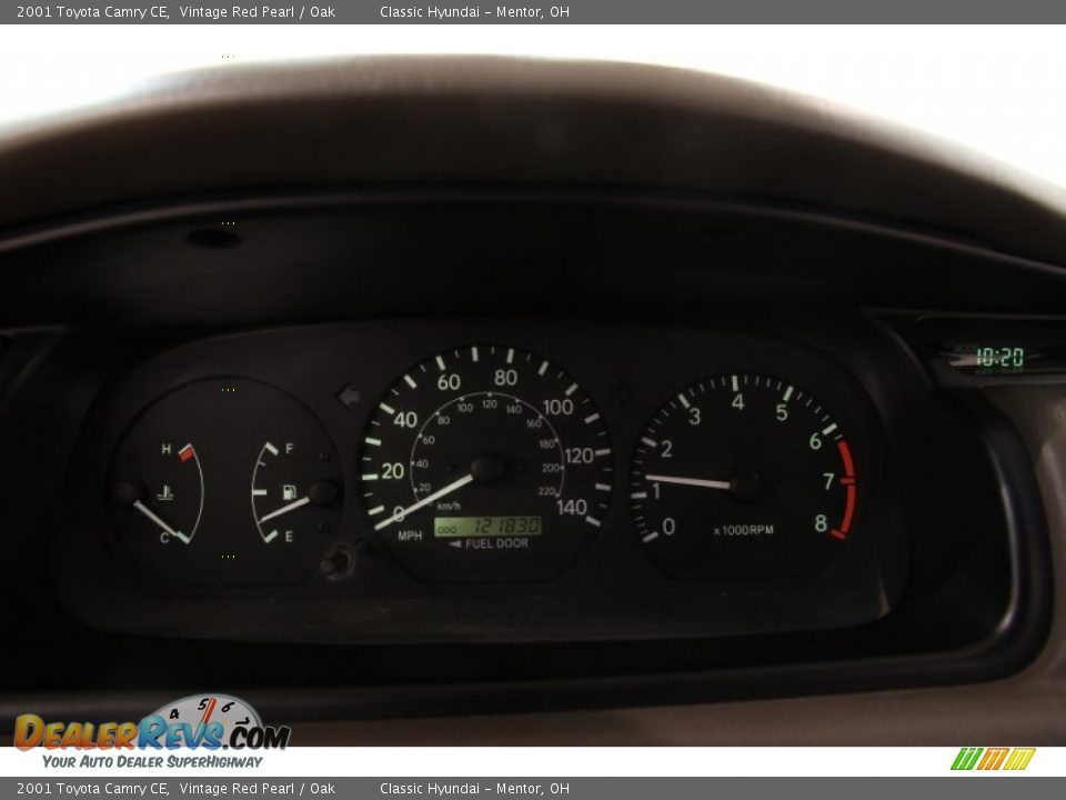 2001 Toyota Camry CE Gauges Photo #8