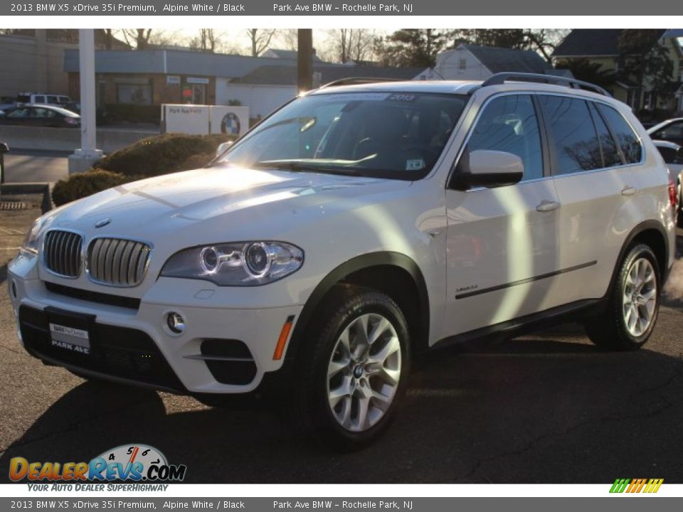 2013 BMW X5 xDrive 35i Premium Alpine White / Black Photo #7