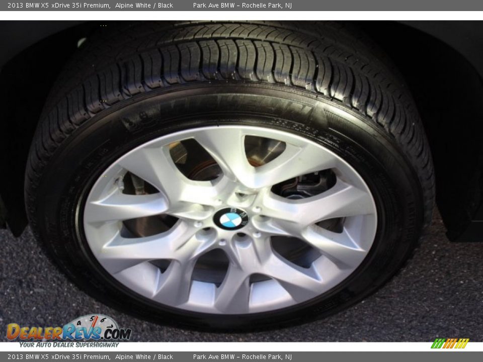 2013 BMW X5 xDrive 35i Premium Alpine White / Black Photo #34