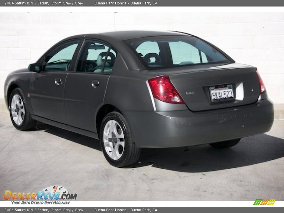 2004 Saturn ION 3 Sedan Storm Grey / Grey Photo #2