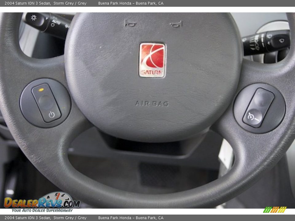 2004 Saturn ION 3 Sedan Storm Grey / Grey Photo #6