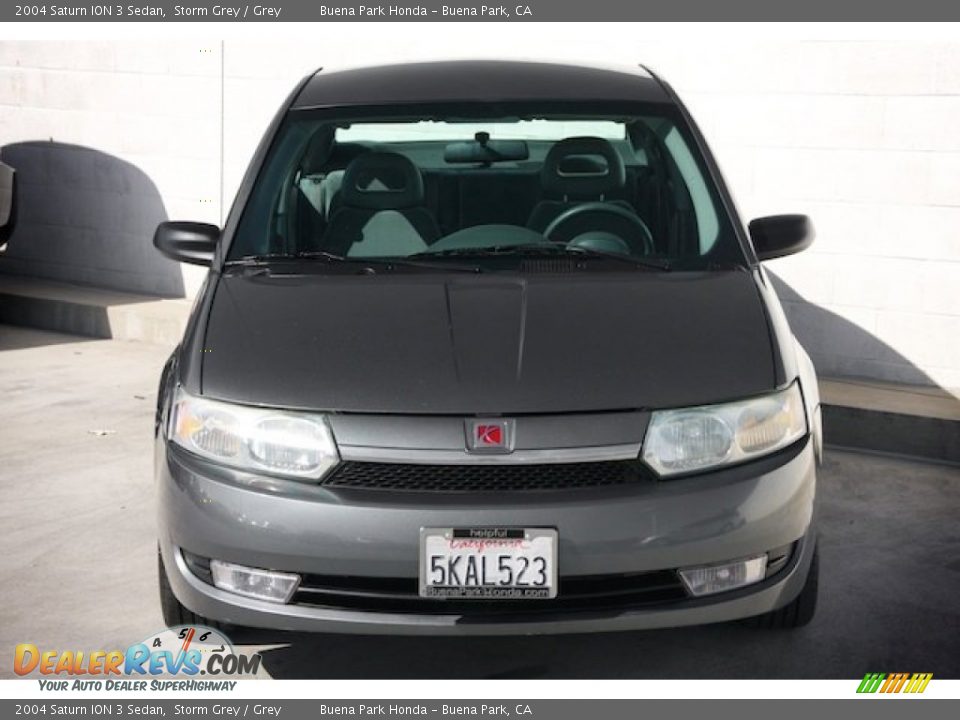 2004 Saturn ION 3 Sedan Storm Grey / Grey Photo #8