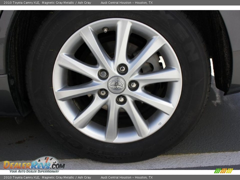 2010 Toyota Camry XLE Magnetic Gray Metallic / Ash Gray Photo #7