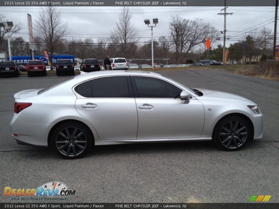 Liquid Platinum 2013 Lexus GS 350 AWD F Sport Photo #8