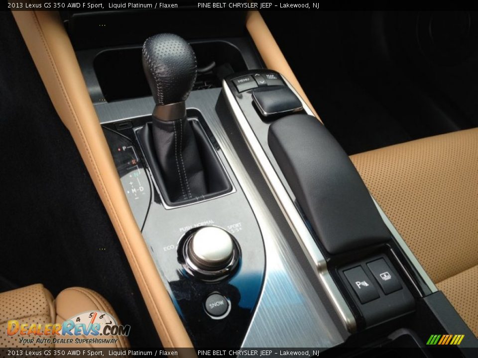 2013 Lexus GS 350 AWD F Sport Liquid Platinum / Flaxen Photo #28