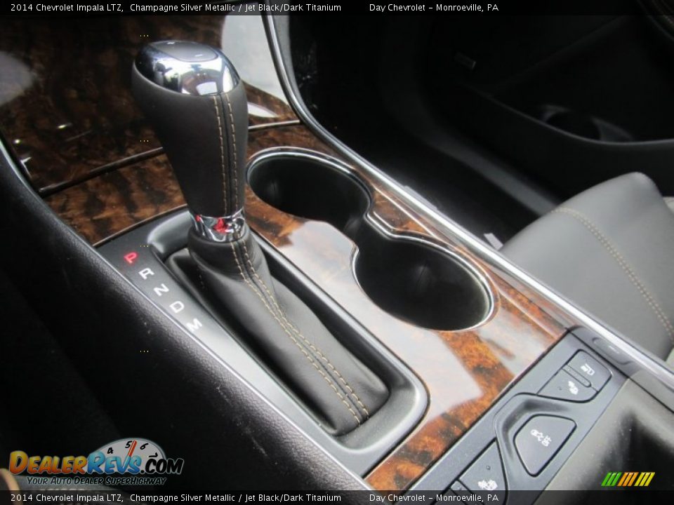 2014 Chevrolet Impala LTZ Champagne Silver Metallic / Jet Black/Dark Titanium Photo #16