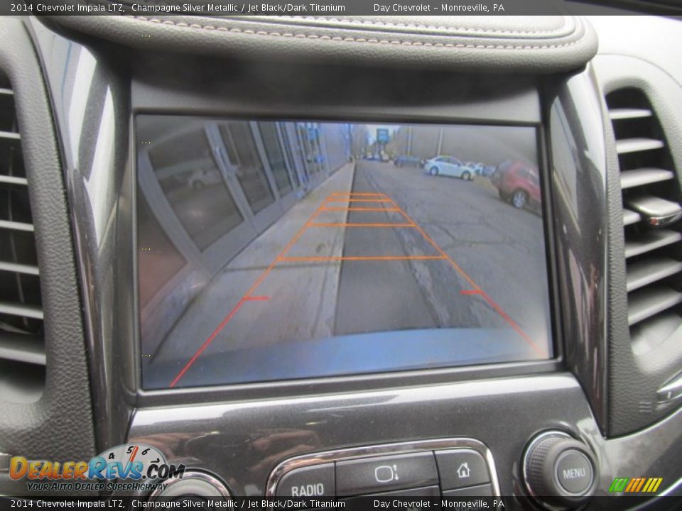 2014 Chevrolet Impala LTZ Champagne Silver Metallic / Jet Black/Dark Titanium Photo #18