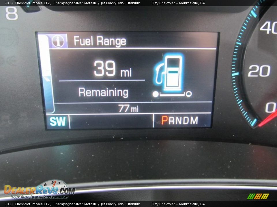 2014 Chevrolet Impala LTZ Champagne Silver Metallic / Jet Black/Dark Titanium Photo #20