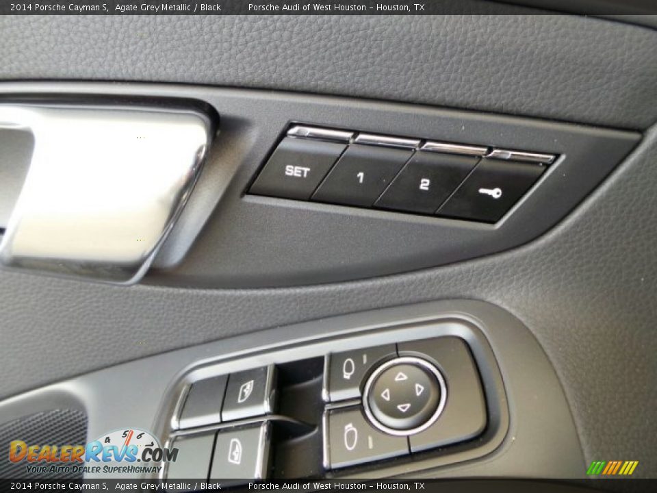 2014 Porsche Cayman S Agate Grey Metallic / Black Photo #11