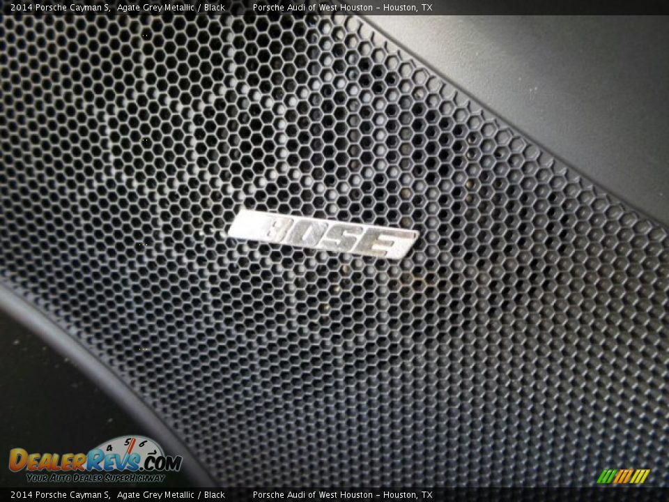 2014 Porsche Cayman S Agate Grey Metallic / Black Photo #12