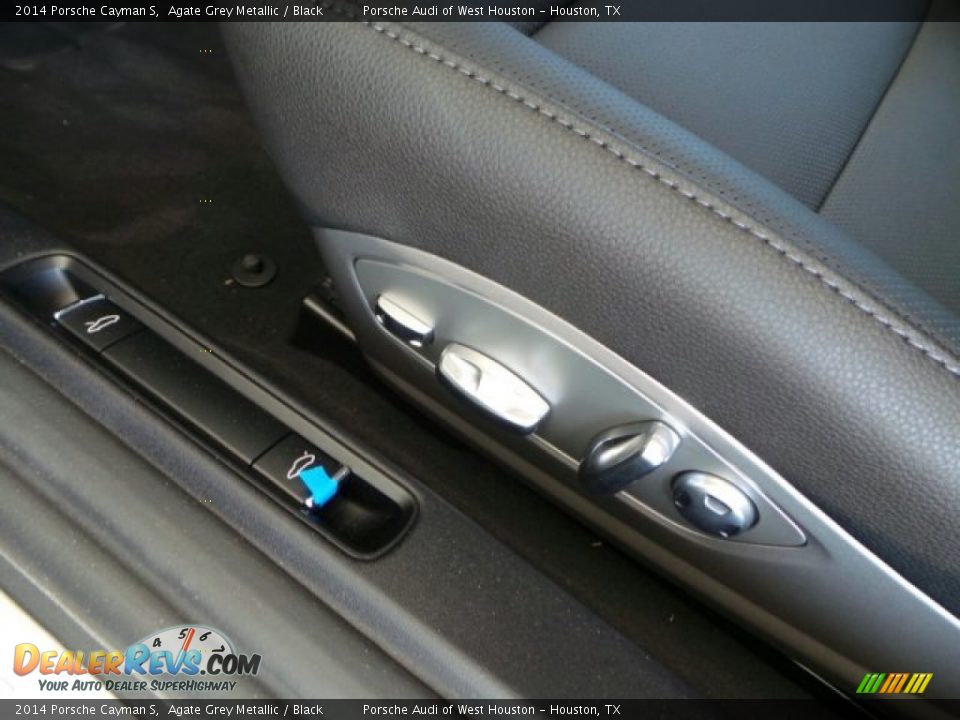 2014 Porsche Cayman S Agate Grey Metallic / Black Photo #15
