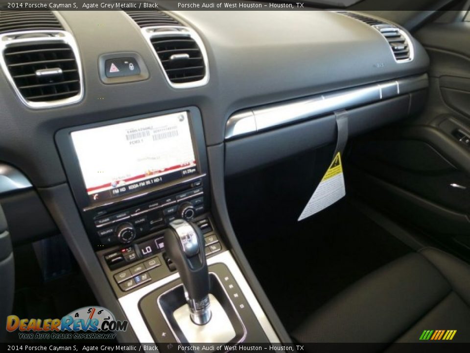 2014 Porsche Cayman S Agate Grey Metallic / Black Photo #16