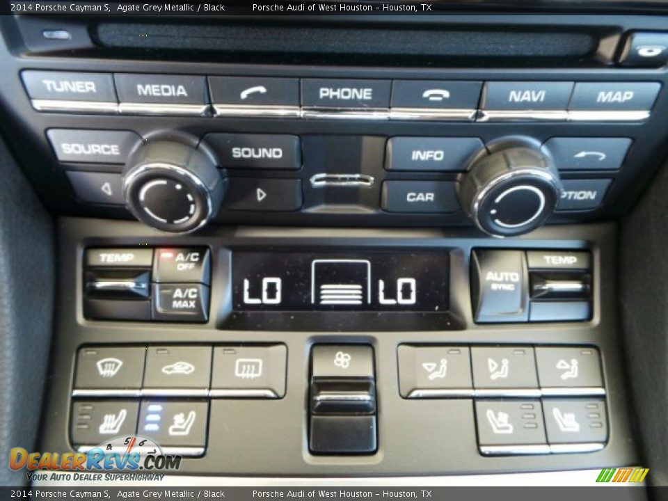 2014 Porsche Cayman S Agate Grey Metallic / Black Photo #20