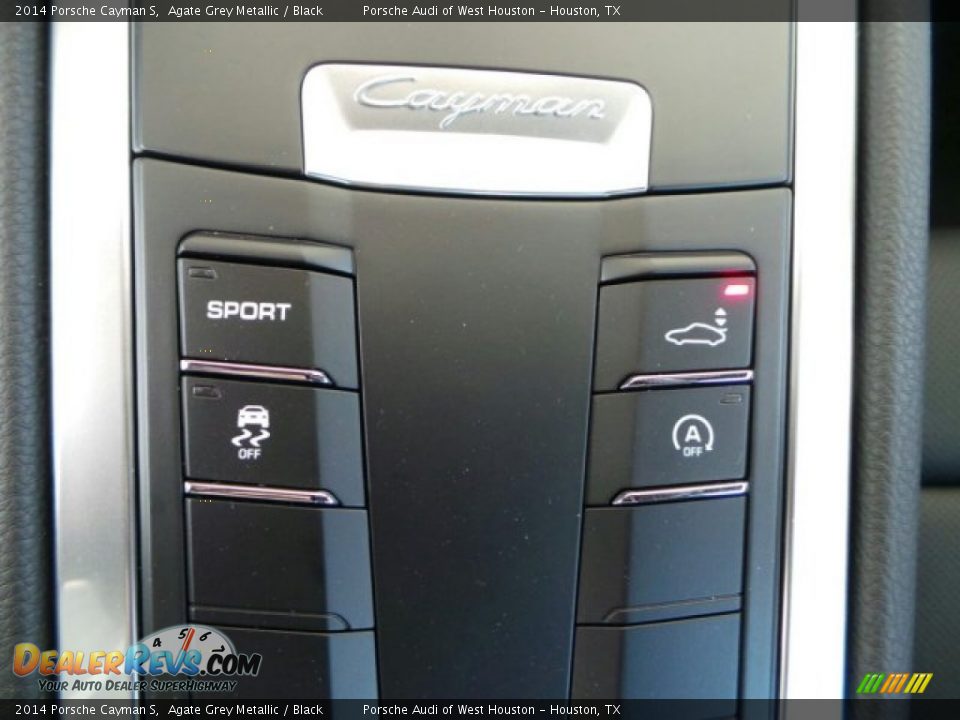 2014 Porsche Cayman S Agate Grey Metallic / Black Photo #21
