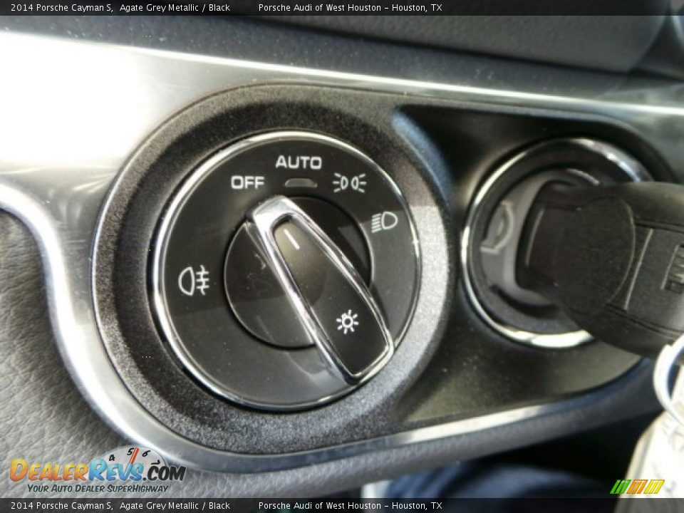 2014 Porsche Cayman S Agate Grey Metallic / Black Photo #23