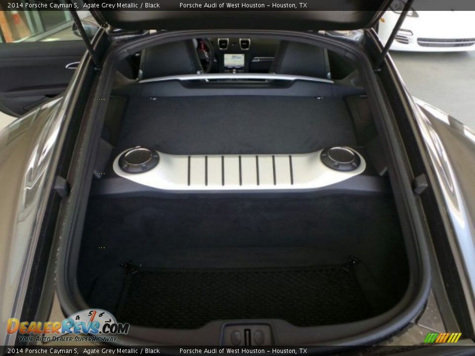 2014 Porsche Cayman S Agate Grey Metallic / Black Photo #24