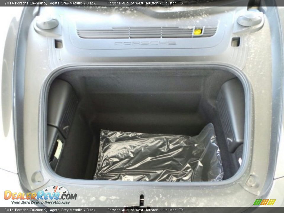 2014 Porsche Cayman S Agate Grey Metallic / Black Photo #25