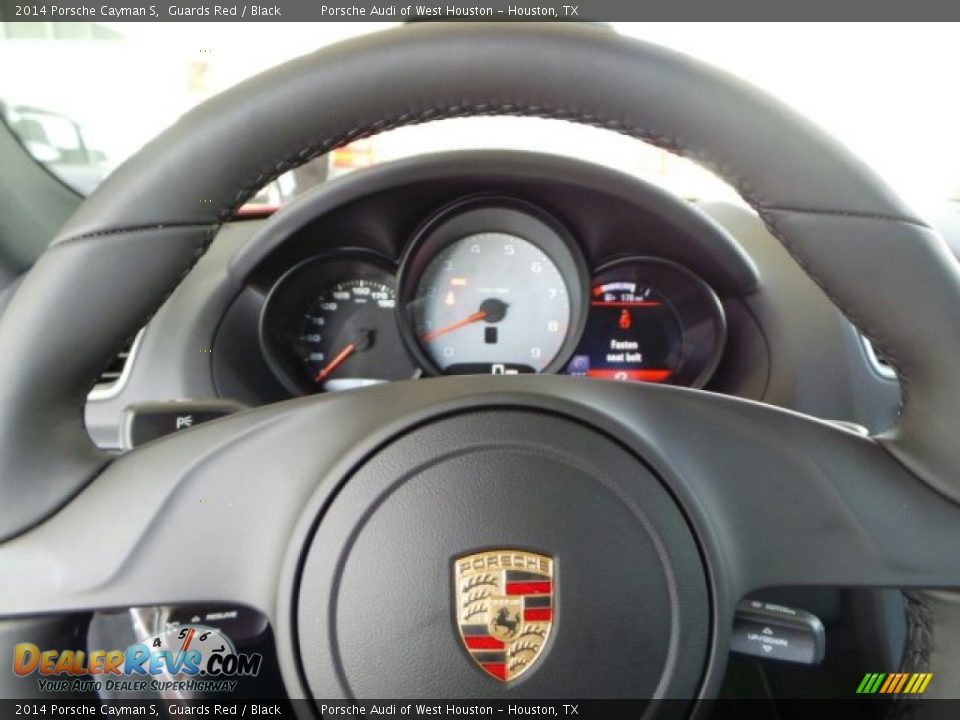 2014 Porsche Cayman S Steering Wheel Photo #22