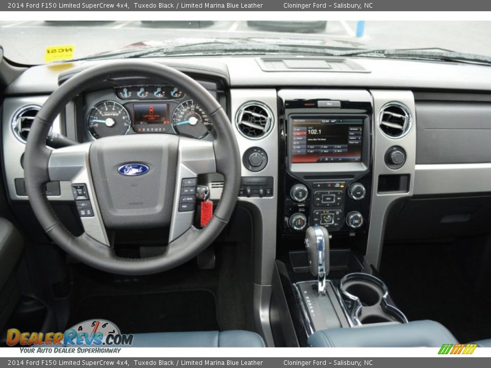 Dashboard of 2014 Ford F150 Limited SuperCrew 4x4 Photo #15