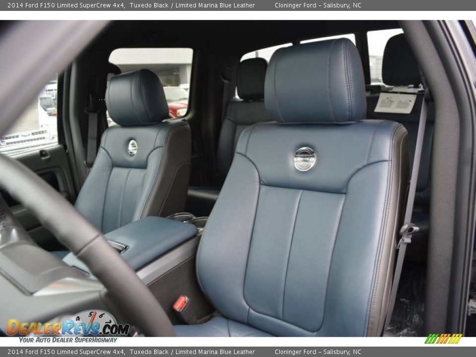 Front Seat of 2014 Ford F150 Limited SuperCrew 4x4 Photo #18