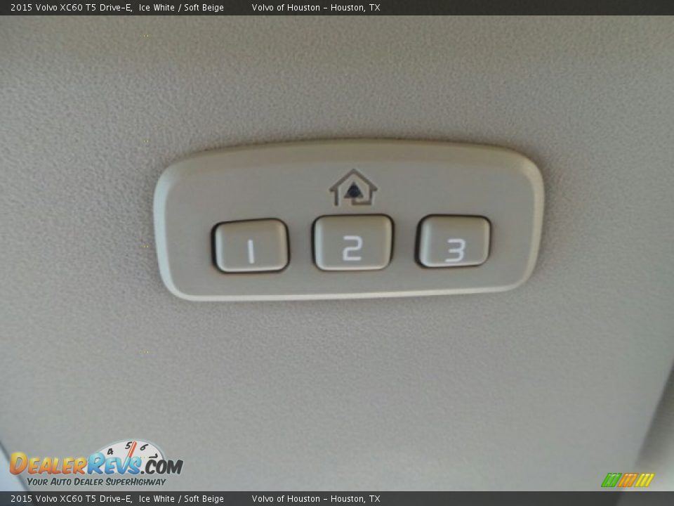 2015 Volvo XC60 T5 Drive-E Ice White / Soft Beige Photo #14