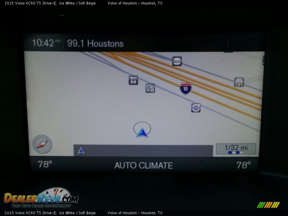 2015 Volvo XC60 T5 Drive-E Ice White / Soft Beige Photo #17