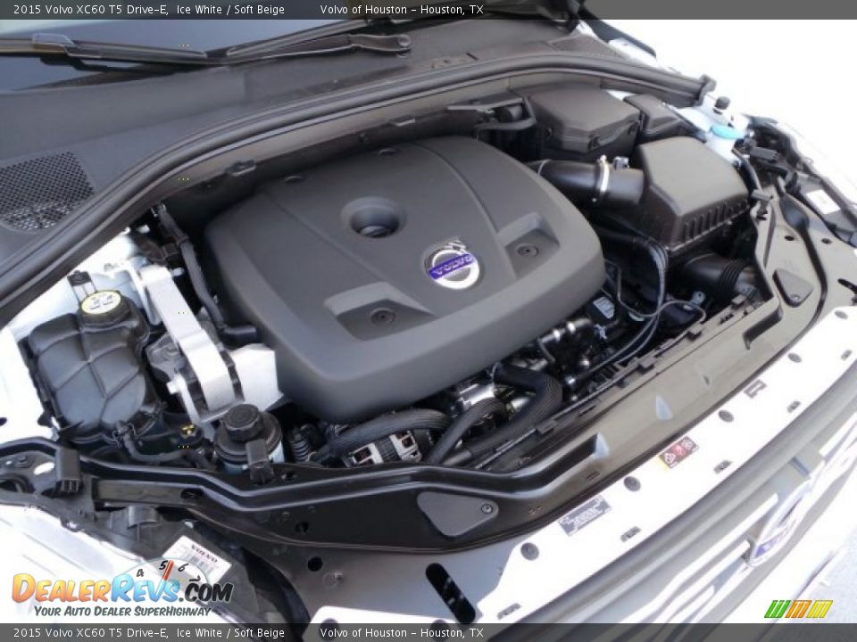 2015 Volvo XC60 T5 Drive-E Ice White / Soft Beige Photo #30