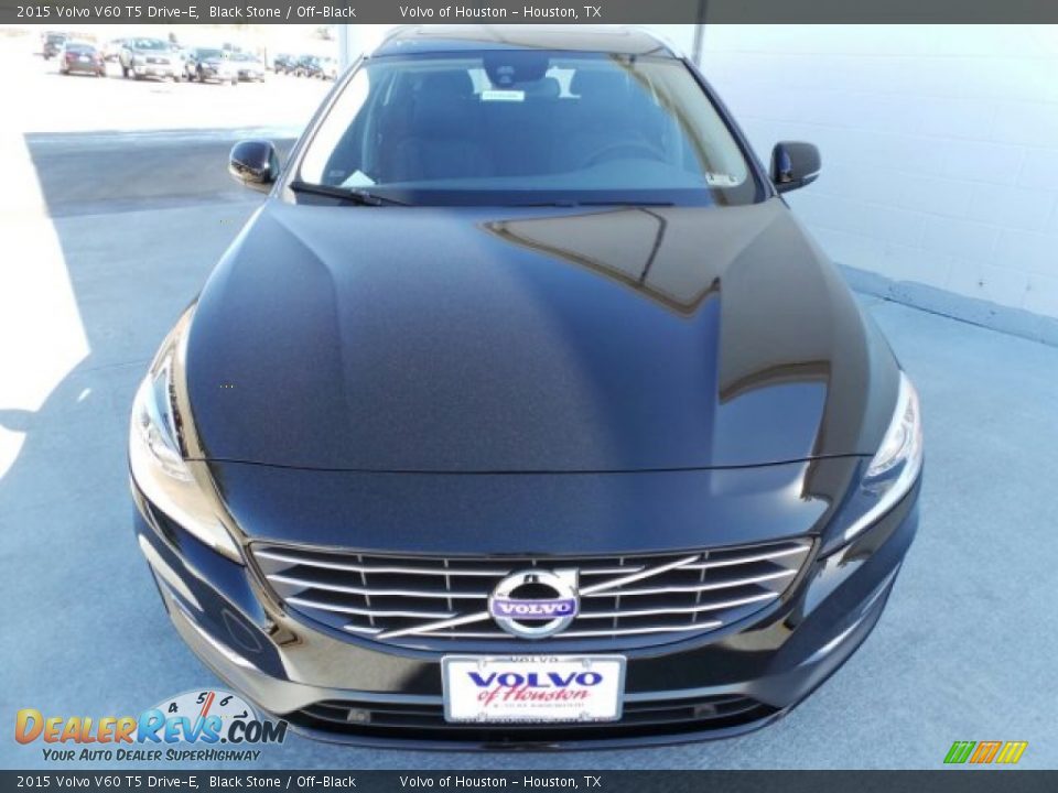 2015 Volvo V60 T5 Drive-E Black Stone / Off-Black Photo #2