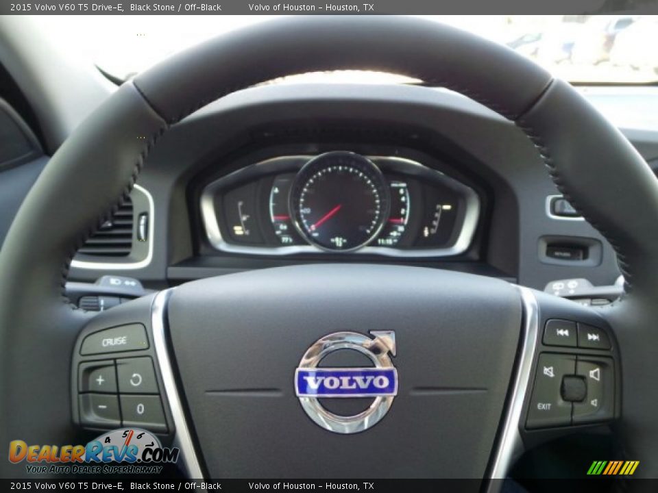 2015 Volvo V60 T5 Drive-E Steering Wheel Photo #20