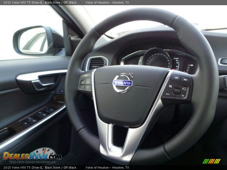 2015 Volvo V60 T5 Drive-E Steering Wheel Photo #27