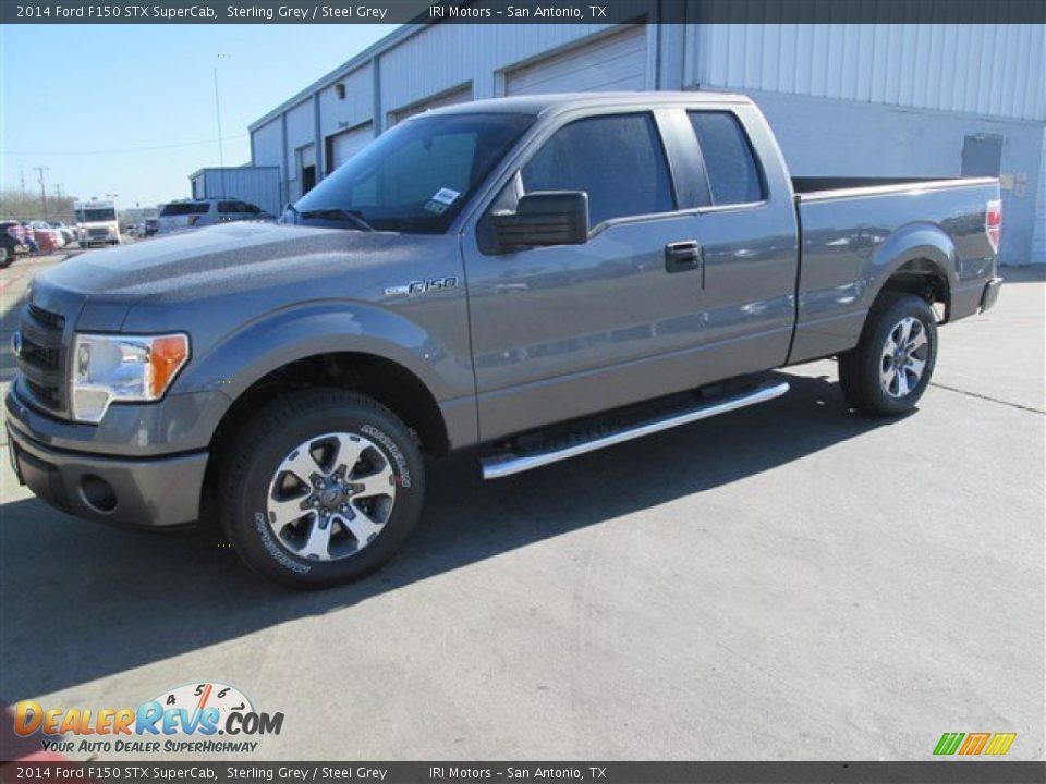 2014 Ford F150 STX SuperCab Sterling Grey / Steel Grey Photo #1