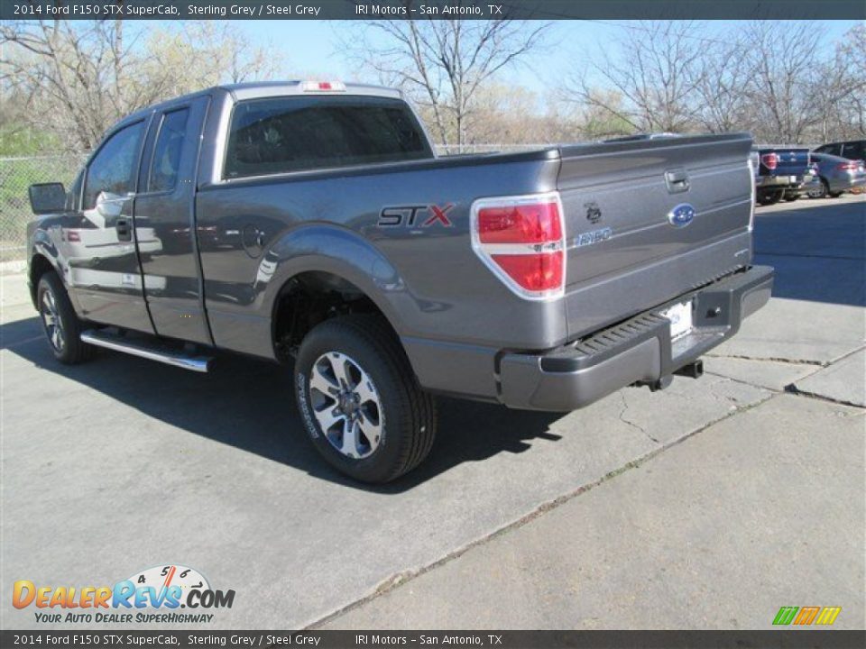 2014 Ford F150 STX SuperCab Sterling Grey / Steel Grey Photo #3
