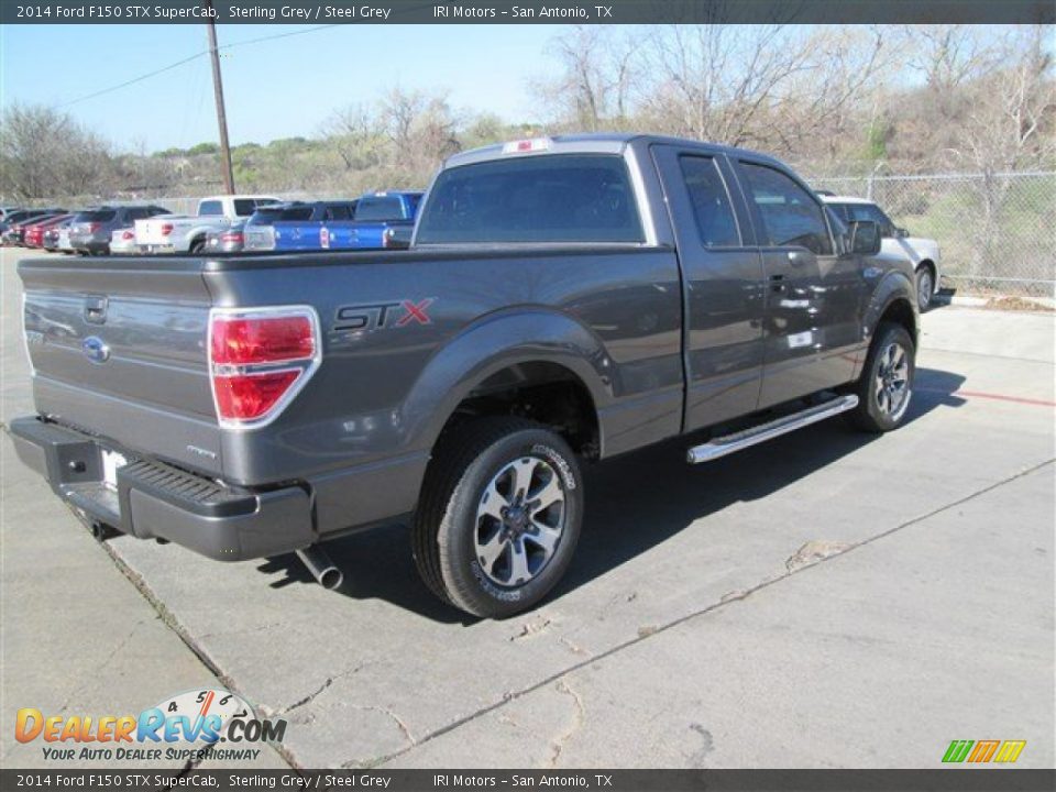 2014 Ford F150 STX SuperCab Sterling Grey / Steel Grey Photo #4