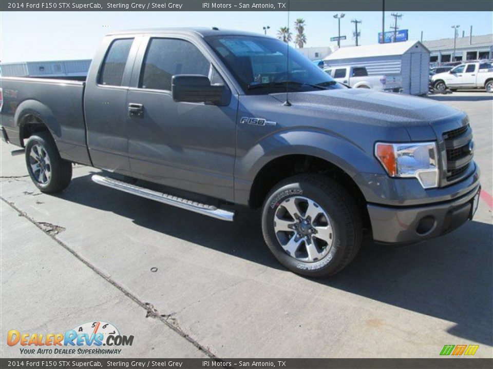 2014 Ford F150 STX SuperCab Sterling Grey / Steel Grey Photo #5