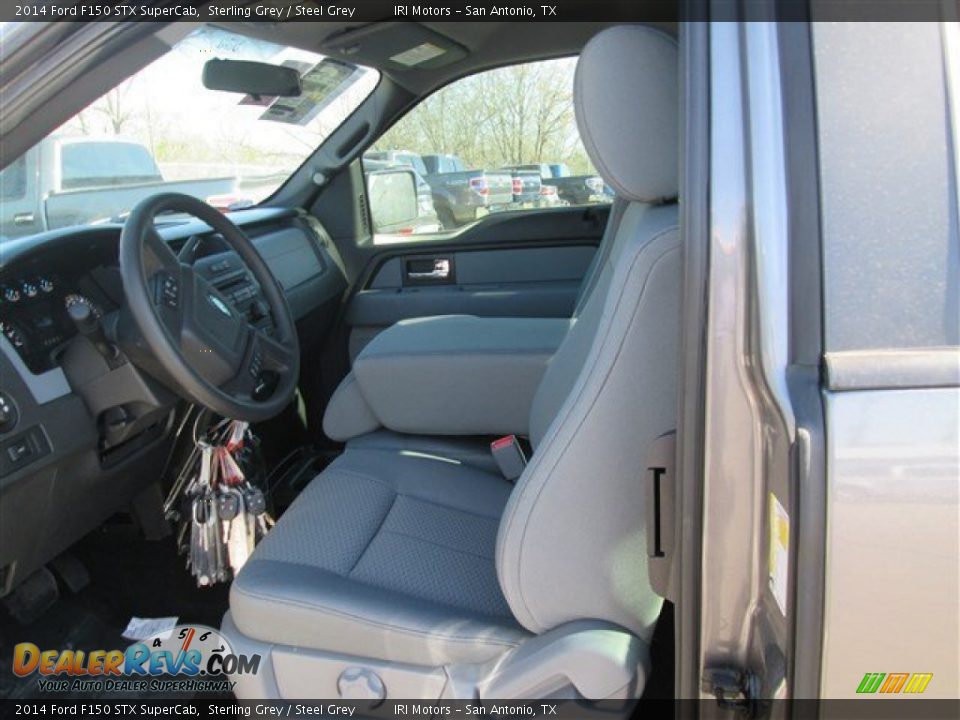2014 Ford F150 STX SuperCab Sterling Grey / Steel Grey Photo #6