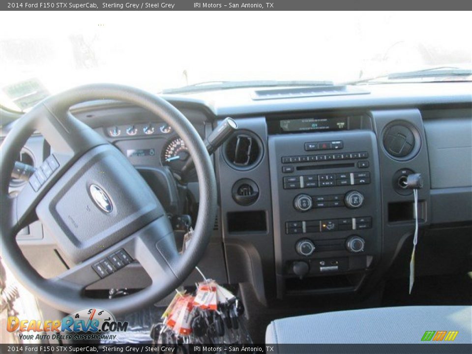 2014 Ford F150 STX SuperCab Sterling Grey / Steel Grey Photo #8