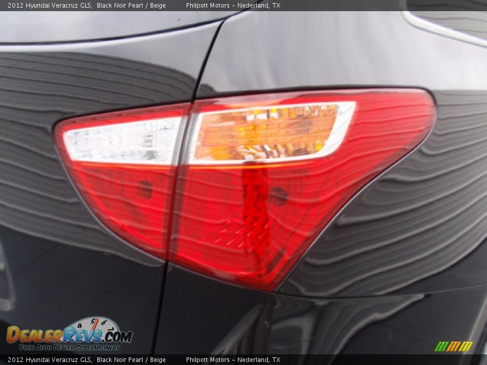 2012 Hyundai Veracruz GLS Black Noir Pearl / Beige Photo #19